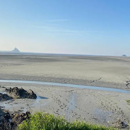 Chateau With Private Pool And Panoramic View Over The Bay Of Mont St Michel *